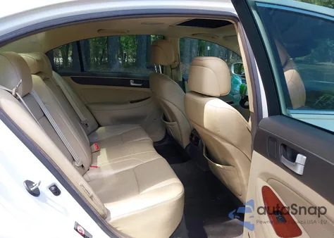 2012 Hyundai Genesis 3.8 из США, поврежденный, VIN KMHGC4DD6CU185562